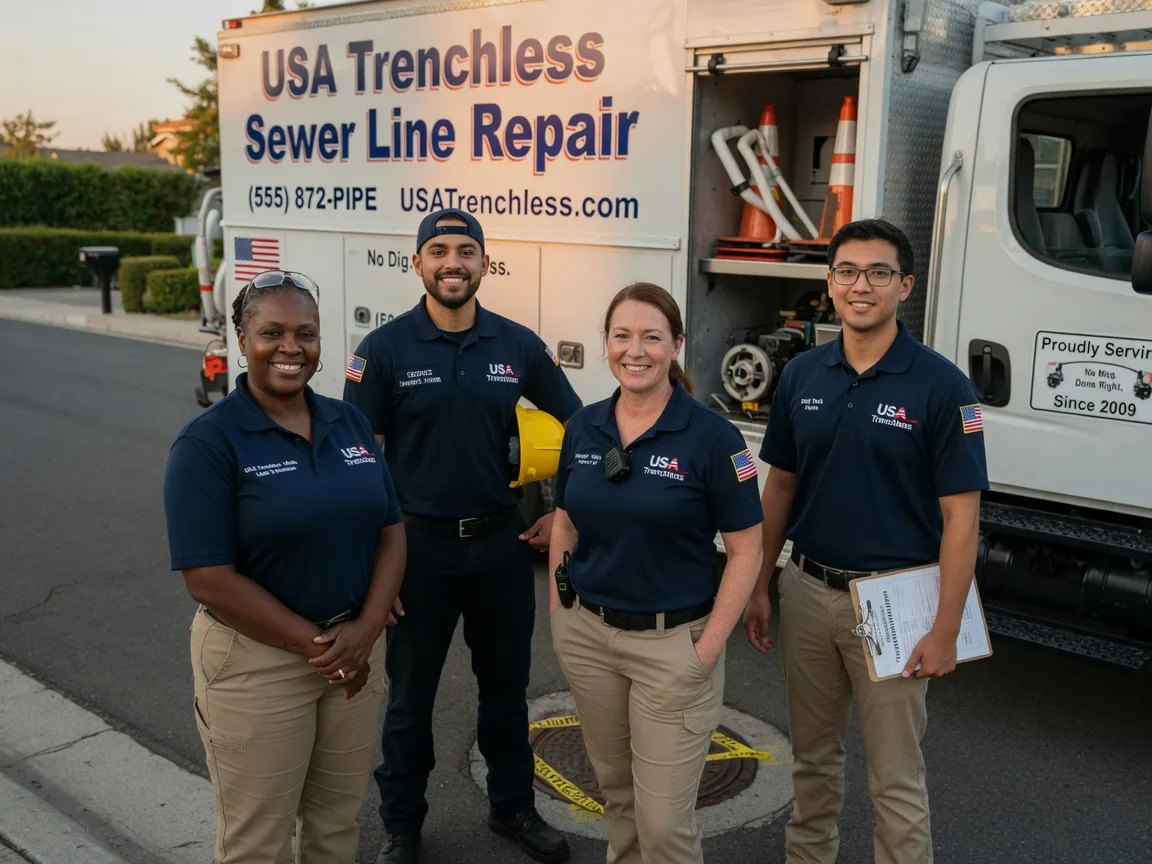 Sewer Line Repair company in Hitchcock, OK